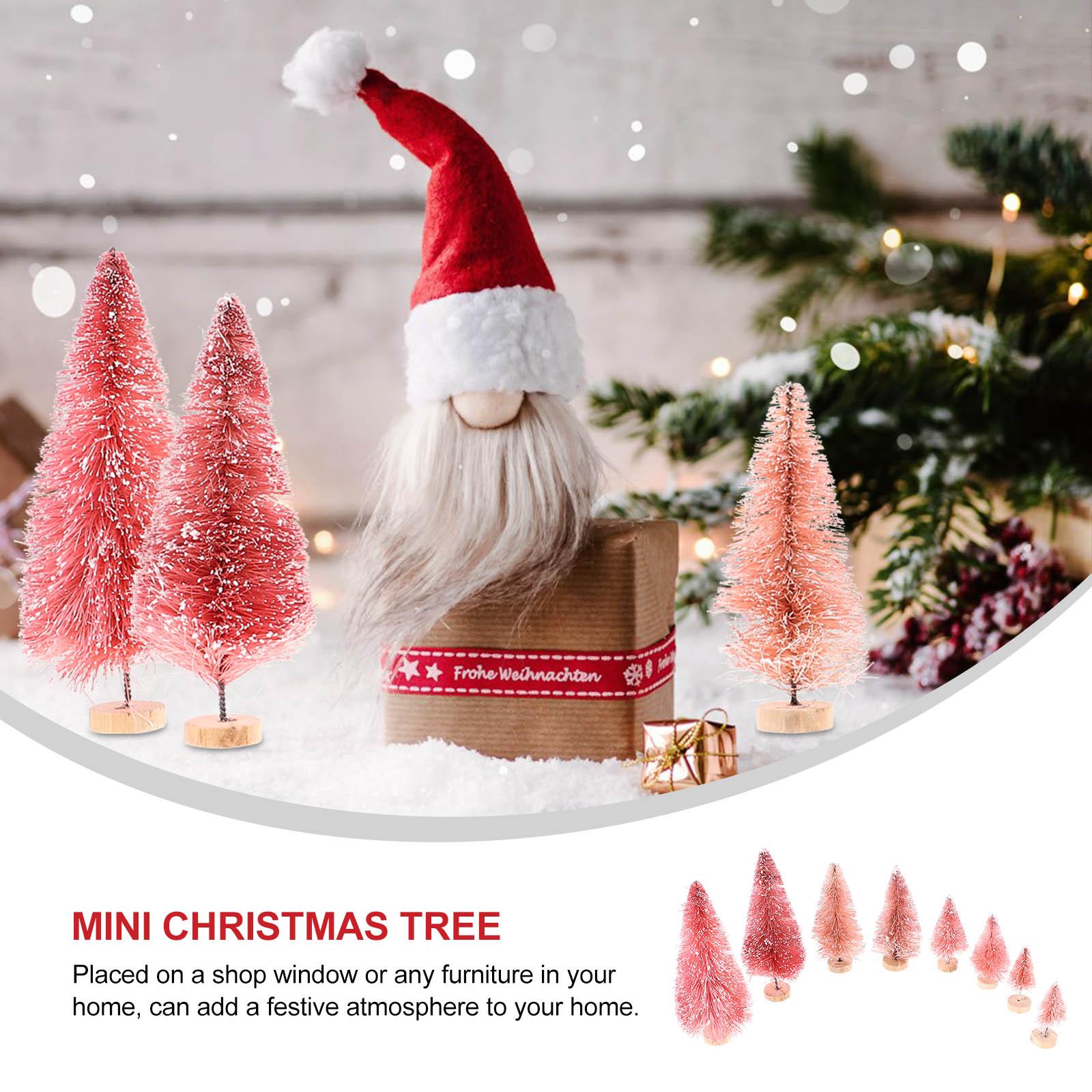 8Pcs Tabletop Mini Christmas Tree with Wooden Stand Artificial Xmas Tree Decor for Desk Study Room Home Holiday Decoration other
8Pcs Tabletop Mini Christmas Tree with Wooden Stand Artificial Xmas Tree Decor for Desk Study Room Home Holiday Decoration other