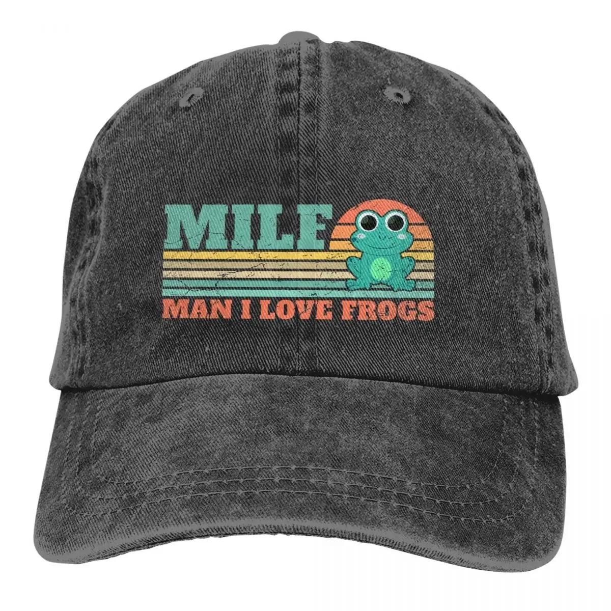 Разноцветная шляпа с козырьком Женская кепка MILF Man I Love Frogs Персонализированные шляпы с защитой от солнца Adjustable чёрный
Разноцветная шляпа с козырьком Женская кепка MILF Man I Love Frogs Персонализированные шляпы с защитой от солнца Adjustable чёрный