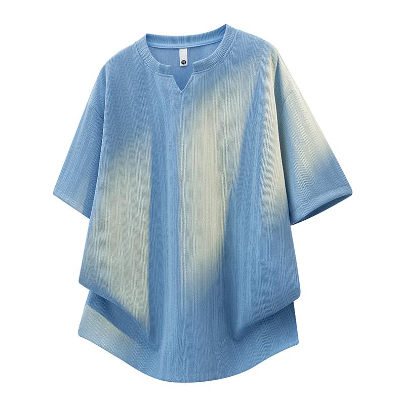 Oversized T Shirts for Men Jacquard Stripes Hip Hop Camisas Streetwear Fashion Solid Color V-neck Ice Silk Unisex Tee Shirt 5XL синій
Oversized T Shirts for Men Jacquard Stripes Hip Hop Camisas Streetwear Fashion Solid Color V-neck Ice Silk Unisex Tee Shirt 5XL синій