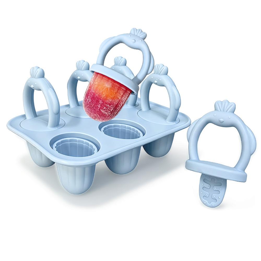 BPA-Free Silicone Popsicle Mold DIY Baby Food Storage Container DIY Ice Cream синий
BPA-Free Silicone Popsicle Mold DIY Baby Food Storage Container DIY Ice Cream синий
