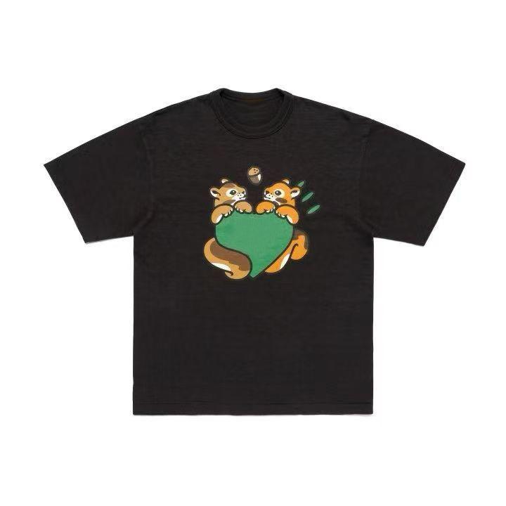 Japanese Little Squirrel Pattern Printed 2026 SpringSummer Pure Cotton Mens and Womens Shortsleeved Tshirts 4XL
Japanese Little Squirrel Pattern Printed 2026 SpringSummer Pure Cotton Mens and Womens Shortsleeved Tshirts 4XL