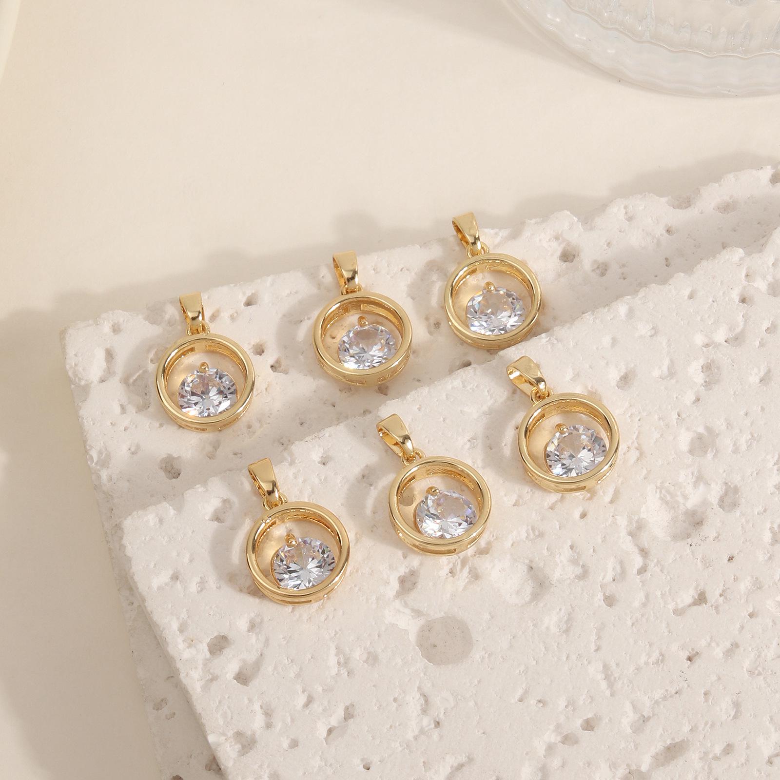 Classic European-American DIY O-shaped Jewelry: Inlaid Diamond Bracelet, Necklace, and Round Pendant with Charms Single piece золотой
Classic European-American DIY O-shaped Jewelry: Inlaid Diamond Bracelet, Necklace, and Round Pendant with Charms Single piece золотой