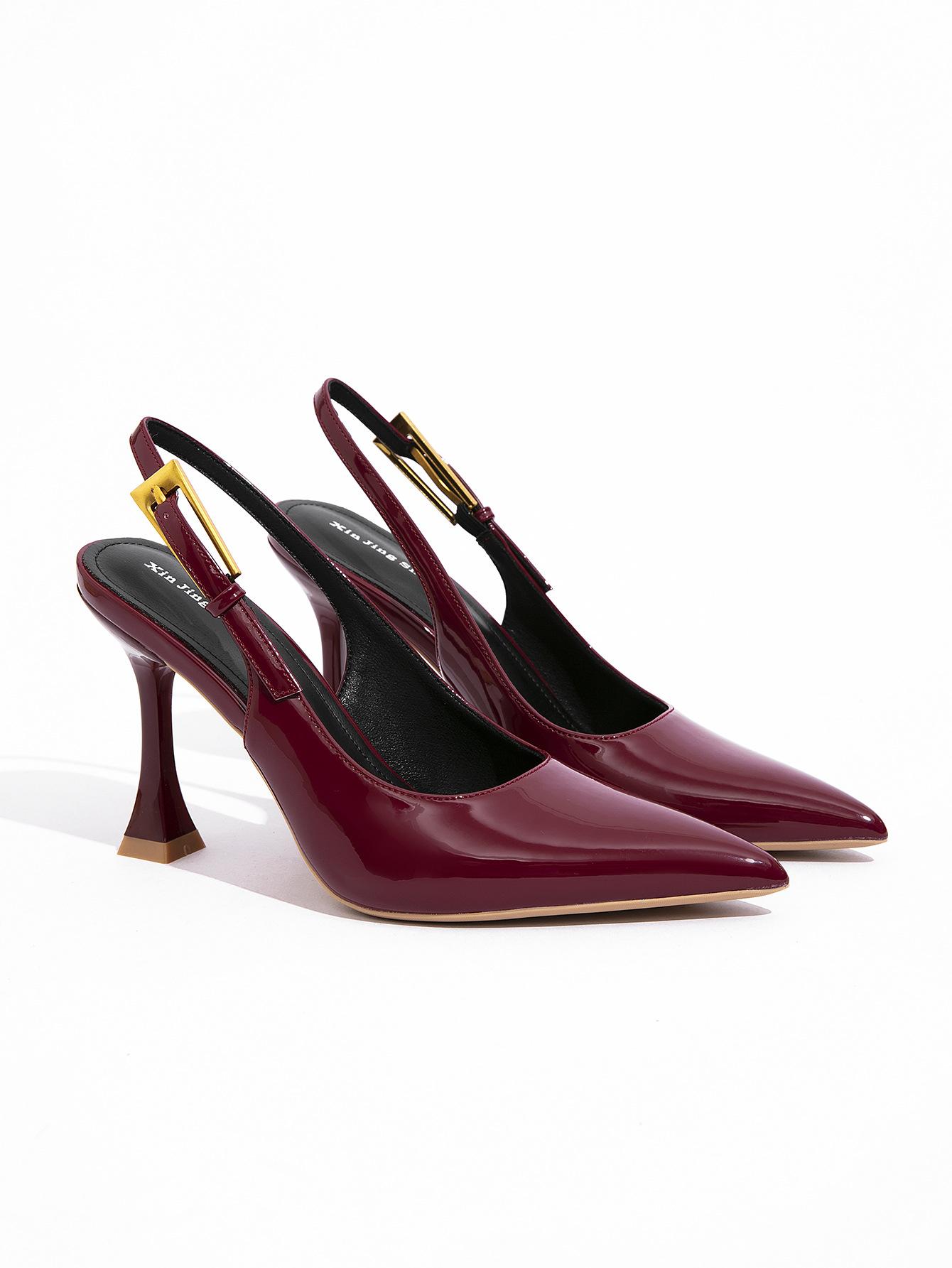 7199-1 Fashion metal buckle pointed high heel single shoes European and American patent leather thin heel shallow mouth sexy senior single shoes 40 бордовый
7199-1 Fashion metal buckle pointed high heel single shoes European and American patent leather thin heel shallow mouth sexy senior single shoes 40 бордовый