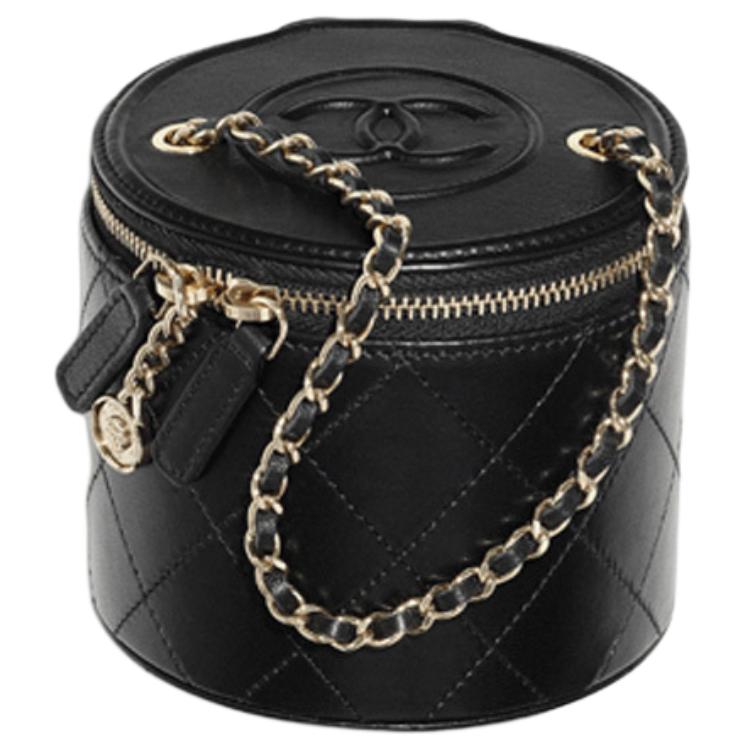 Chanel Diamond Pattern Leather Chain Zipper Clamshell Chain Lambskin Round Barrel Bag Shoulder Bag Female Style Black Box(Basic Set+Box) чорний
Chanel Diamond Pattern Leather Chain Zipper Clamshell Chain Lambskin Round Barrel Bag Shoulder Bag Female Style Black Box(Basic Set+Box) чорний