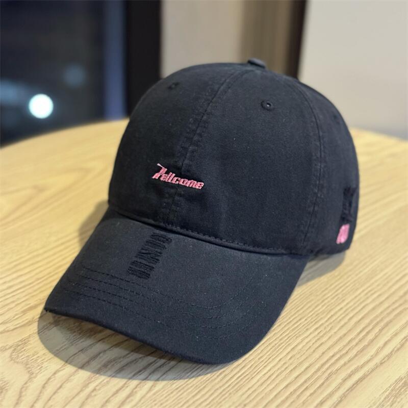 Korean-style versatile ripped baseball cap for women with large head circumference, soft top, wide brim, makes the face appear smaller, sun-shading Adult54-60Adjustable чёрный
Korean-style versatile ripped baseball cap for women with large head circumference, soft top, wide brim, makes the face appear smaller, sun-shading Adult54-60Adjustable чёрный
