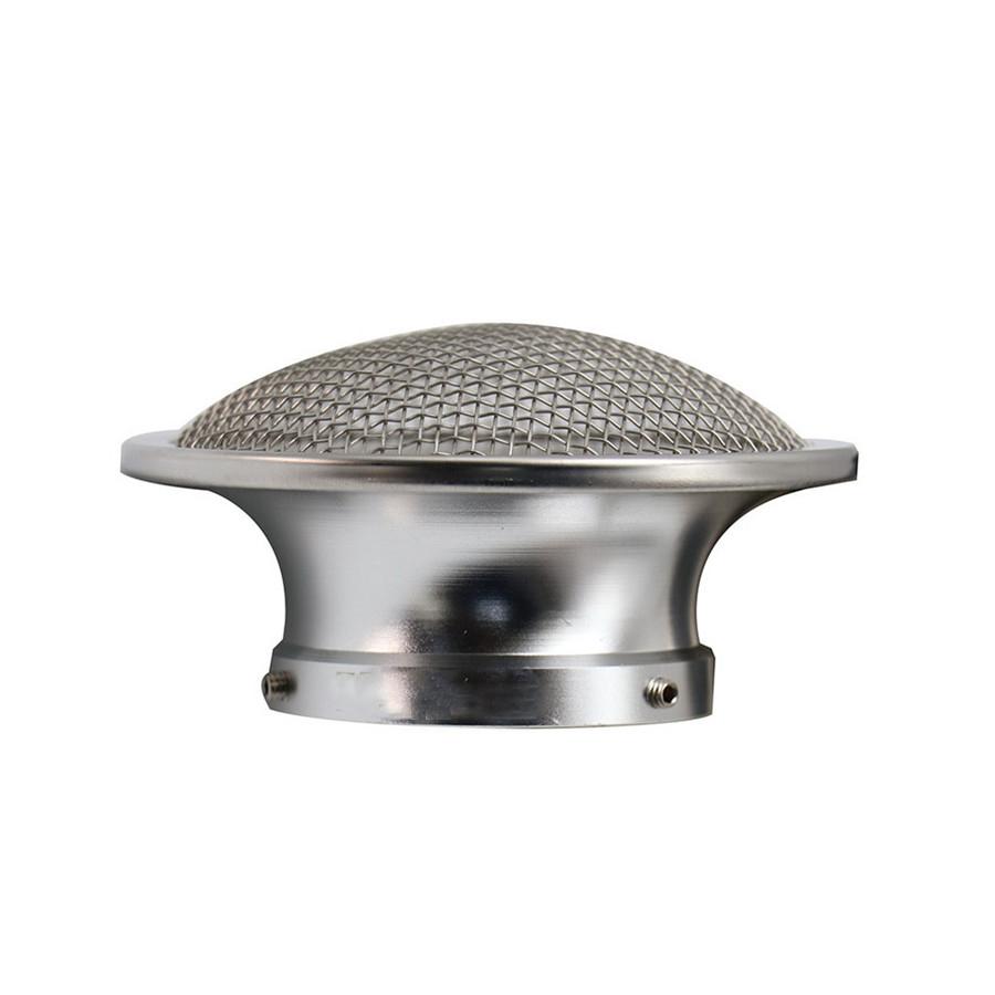 Air filter air collector cup-50mm silver with mesh
Air filter air collector cup-50mm silver with mesh