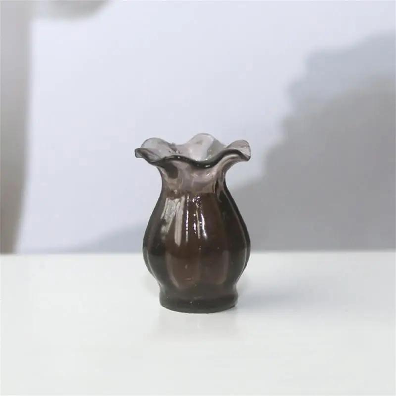 Simulation Glass Lace Vase Model Dollhouse Miniature Mini Living Room Decor Miniature Flower Vase Doll House Accessories сірий
Simulation Glass Lace Vase Model Dollhouse Miniature Mini Living Room Decor Miniature Flower Vase Doll House Accessories сірий