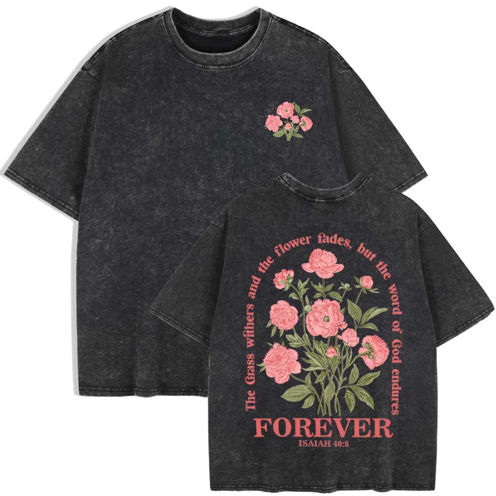 Pink Flowers Forever Prints Washed T-Shirts Womens Cotton Short Sleeve Tops Summer O-Neck Oversized T Shirt Clothes 3XL
Pink Flowers Forever Prints Washed T-Shirts Womens Cotton Short Sleeve Tops Summer O-Neck Oversized T Shirt Clothes 3XL