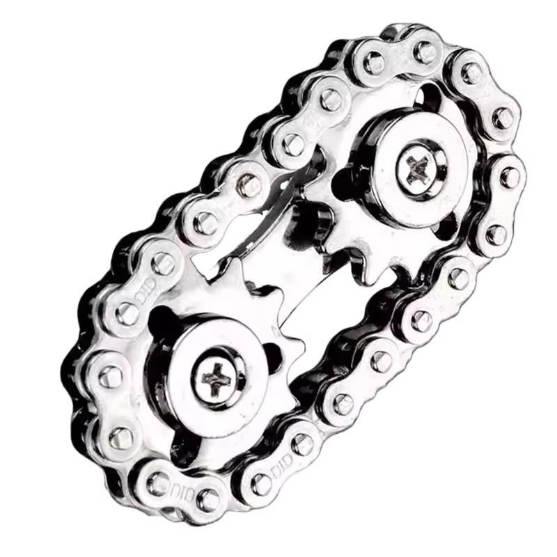Sprockets Flywheel Fingertip Gyro Fidget Spinner Antistress Anxiety Metal Bike Chains Edc Spinner Fidget Toys For Adult Kids
Sprockets Flywheel Fingertip Gyro Fidget Spinner Antistress Anxiety Metal Bike Chains Edc Spinner Fidget Toys For Adult Kids