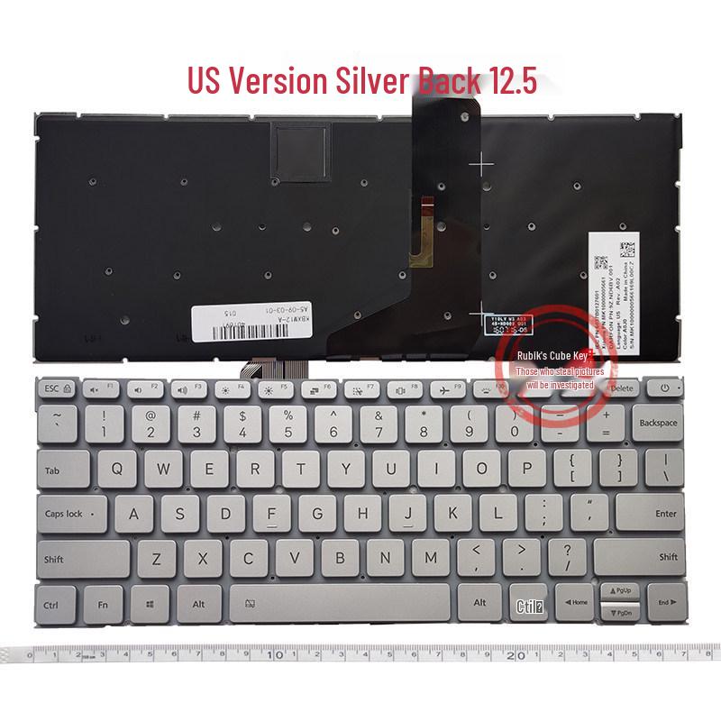 Compatible Keyboard for Xiaomi Air 12.5/13.3/PRO 15.6, Ruby Models 161201/161301 TM1607
Compatible Keyboard for Xiaomi Air 12.5/13.3/PRO 15.6, Ruby Models 161201/161301 TM1607