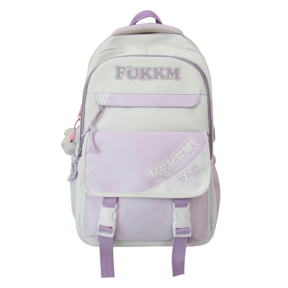 Teenage Girls Backpack Large Capacity Middle School Students Bookbag Multi Pockets Casual Nylon Backpack with Pendant for Travel
Teenage Girls Backpack Large Capacity Middle School Students Bookbag Multi Pockets Casual Nylon Backpack with Pendant for Travel