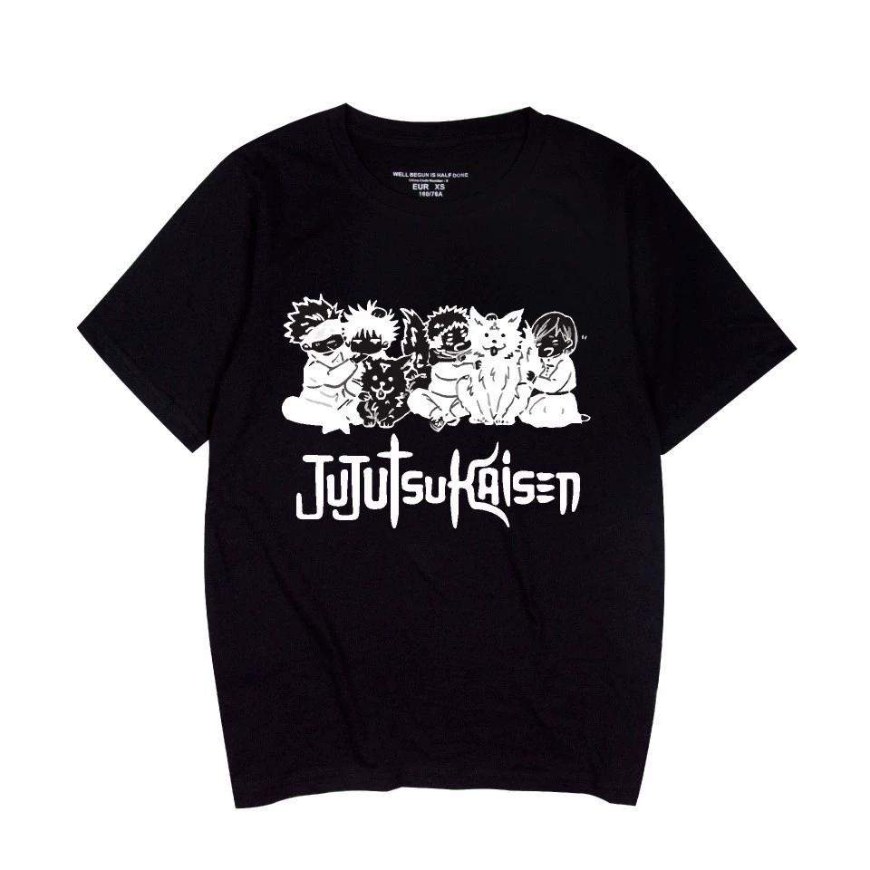 Аниме Футболка Jujutsu Kaisen для Мужчин Женщин Летние Топы Футболки Одежда Уличная XS чёрный
Аниме Футболка Jujutsu Kaisen для Мужчин Женщин Летние Топы Футболки Одежда Уличная XS чёрный