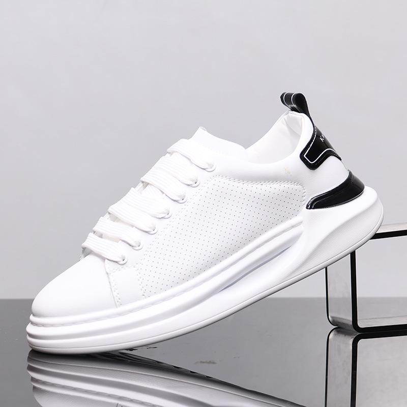 Spring and summer new sports shoes platform inner height increase board shoes lace-up casual shoes breathable KY21 38
Spring and summer new sports shoes platform inner height increase board shoes lace-up casual shoes breathable KY21 38