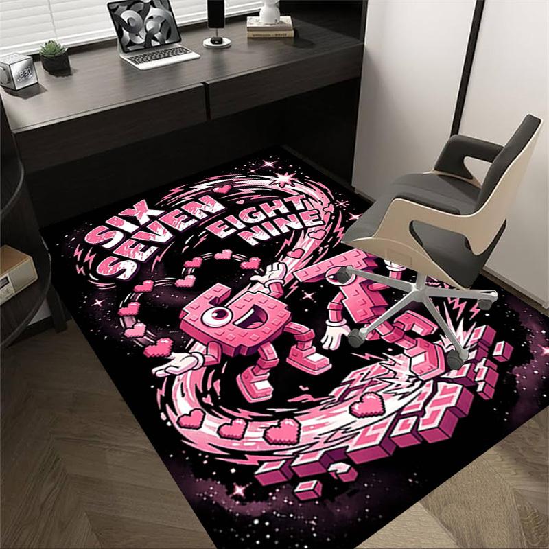 1PC Six Seven Extra Large Non-Slip Floor carpet, Office, family, bedroom, Studio - Large Area RugJ0368 60cm by 90cm
1PC Six Seven Extra Large Non-Slip Floor carpet, Office, family, bedroom, Studio - Large Area RugJ0368 60cm by 90cm