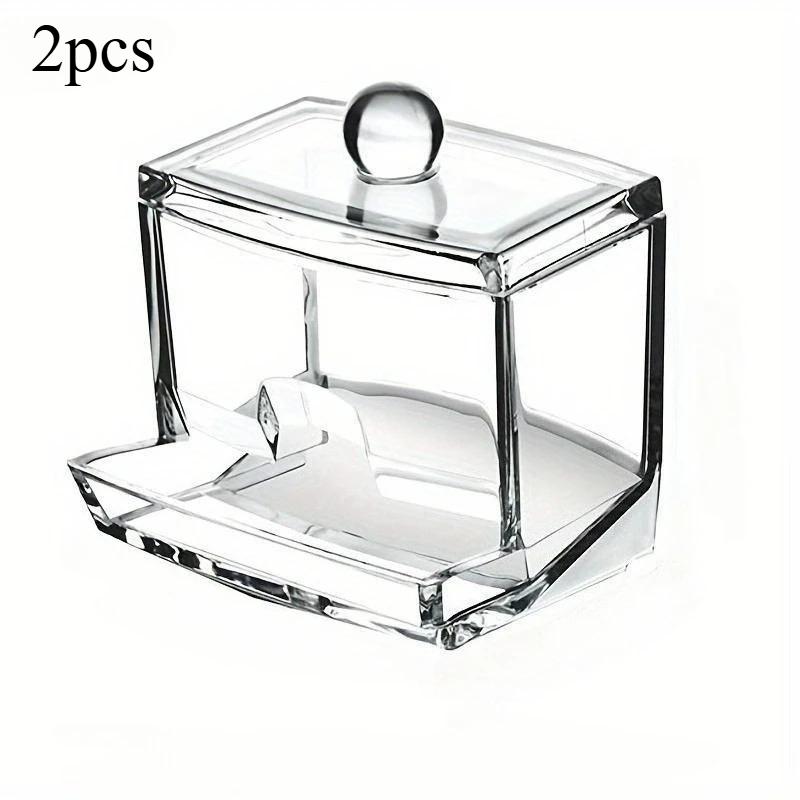 2pcs Transparent Plastic Cotton Swab Box Portable Storage Case Lipstick Makeup Organizer Box Bathroom Organizer Home Accessories 2pcs чистый
2pcs Transparent Plastic Cotton Swab Box Portable Storage Case Lipstick Makeup Organizer Box Bathroom Organizer Home Accessories 2pcs чистый