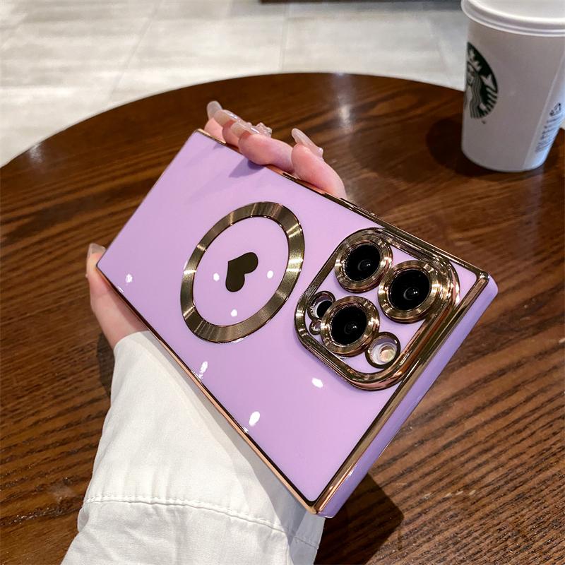 Роскошный гальванизированный чехол Magsafe в форме сердца для iPhone 11 12 13 14 15 16 Pro Max Plus Магнитная беспроводная зарядка Ударопрочная накладка For iPhone 16 pro
Роскошный гальванизированный чехол Magsafe в форме сердца для iPhone 11 12 13 14 15 16 Pro Max Plus Магнитная беспроводная зарядка Ударопрочная накладка For iPhone 16 pro