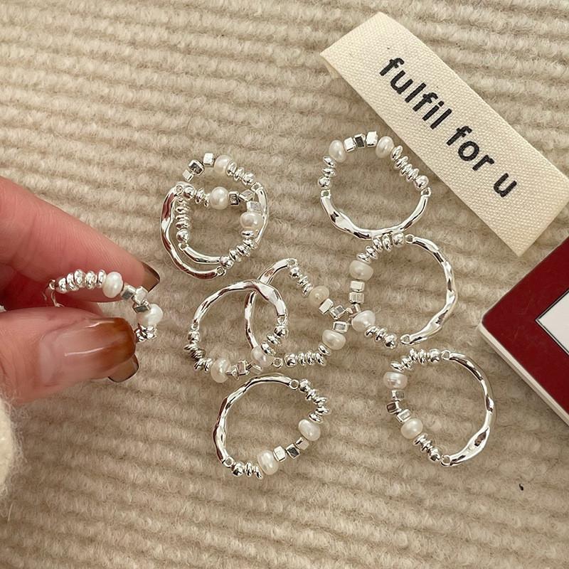 Style Modern Ins Copper Ring For Women With Unique Adjustable Design Pearls And
Style Modern Ins Copper Ring For Women With Unique Adjustable Design Pearls And