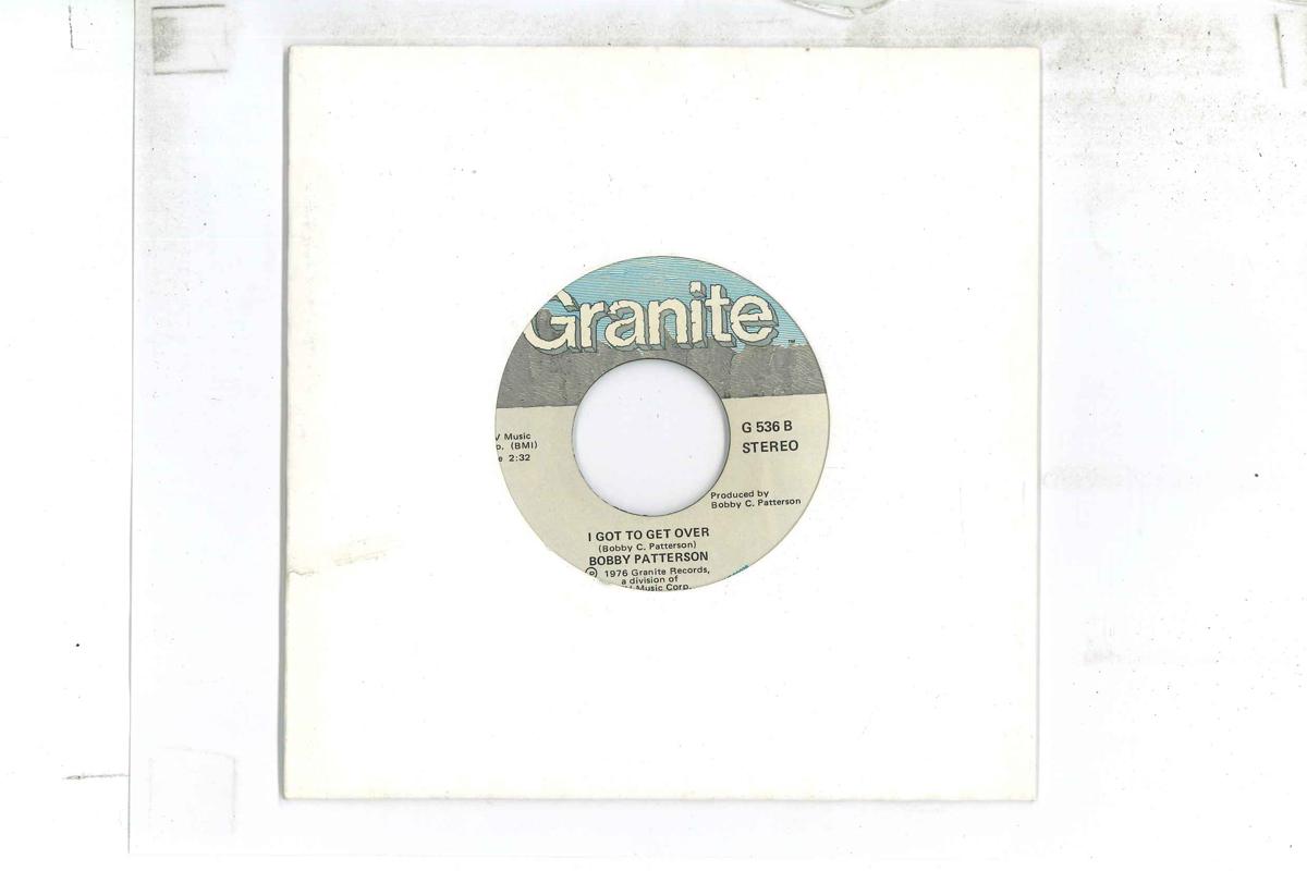 7inch Record BOBBY PATTERSON - If I Hadnt Slipped Up And Got Caugh G536 GRANITE 1976 US Soul/Funk Used
7inch Record BOBBY PATTERSON - If I Hadnt Slipped Up And Got Caugh G536 GRANITE 1976 US Soul/Funk Used