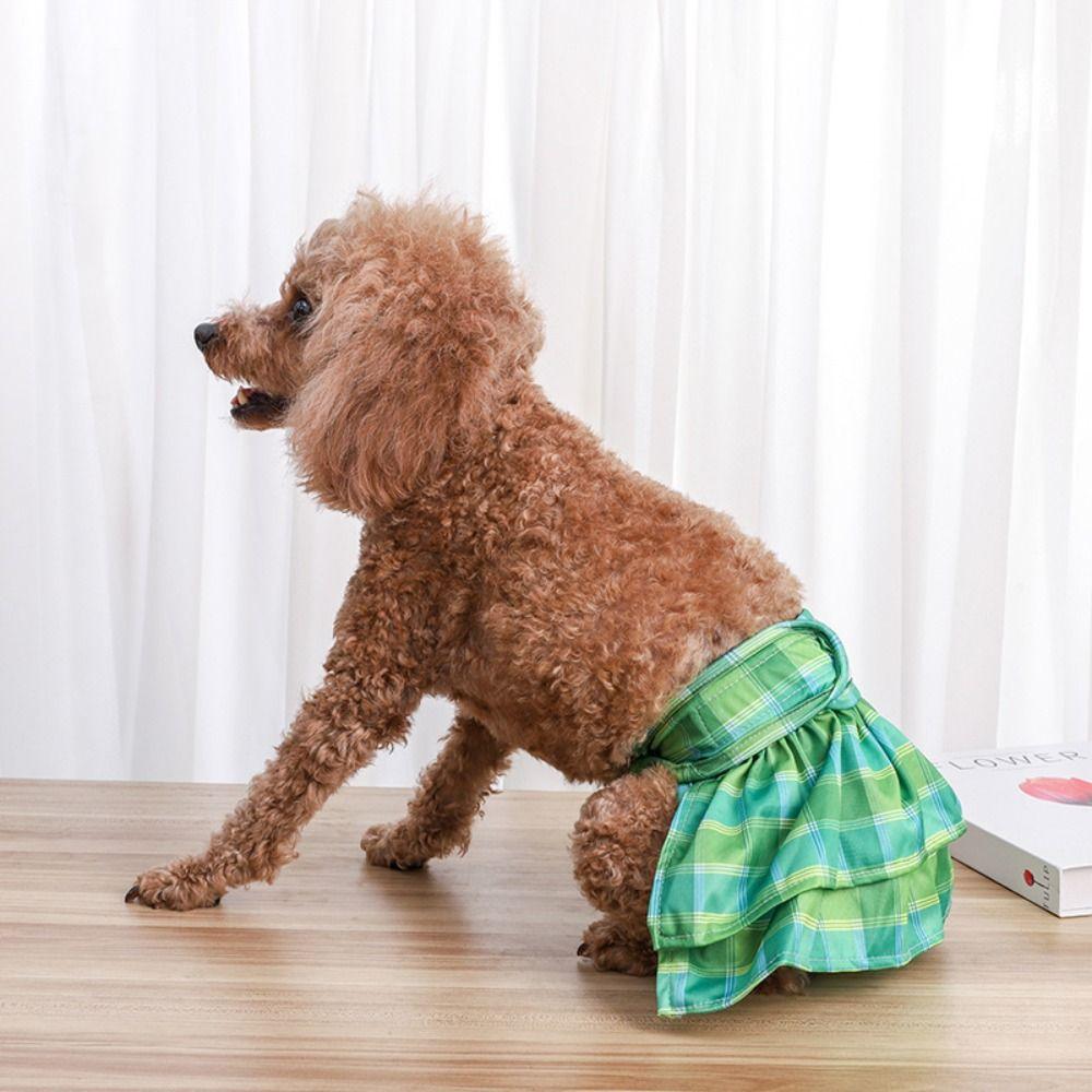 Dacron Pet Physiological Pant Europe Plaid Dog Sanitary Panties Physiological Period XS зелений
Dacron Pet Physiological Pant Europe Plaid Dog Sanitary Panties Physiological Period XS зелений