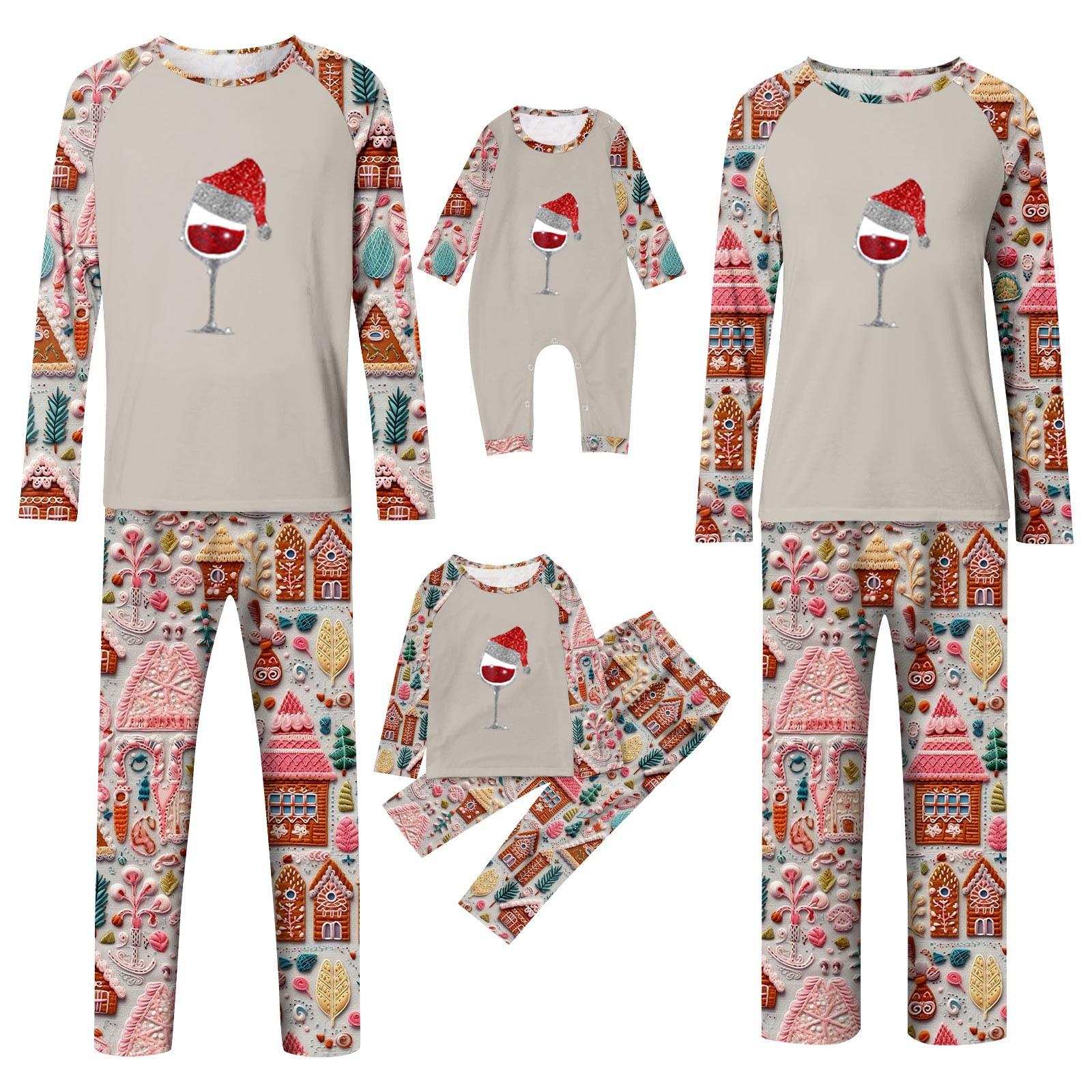 Семейные рождественские пижамы, комплекты из клетчатой рубашки с длинными рукавами и брюк, праздничная домашняя одежда, пижамный комплект
Семейные рождественские пижамы, комплекты из клетчатой рубашки с длинными рукавами и брюк, праздничная домашняя одежда, пижамный комплект