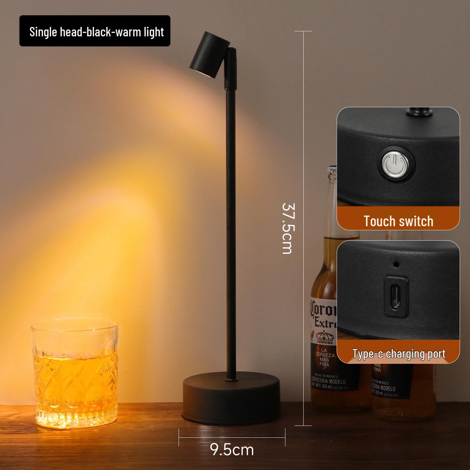 Outdoor Charging Bar Table Lamp: Ambient Restaurant & Night Market Light
Outdoor Charging Bar Table Lamp: Ambient Restaurant & Night Market Light