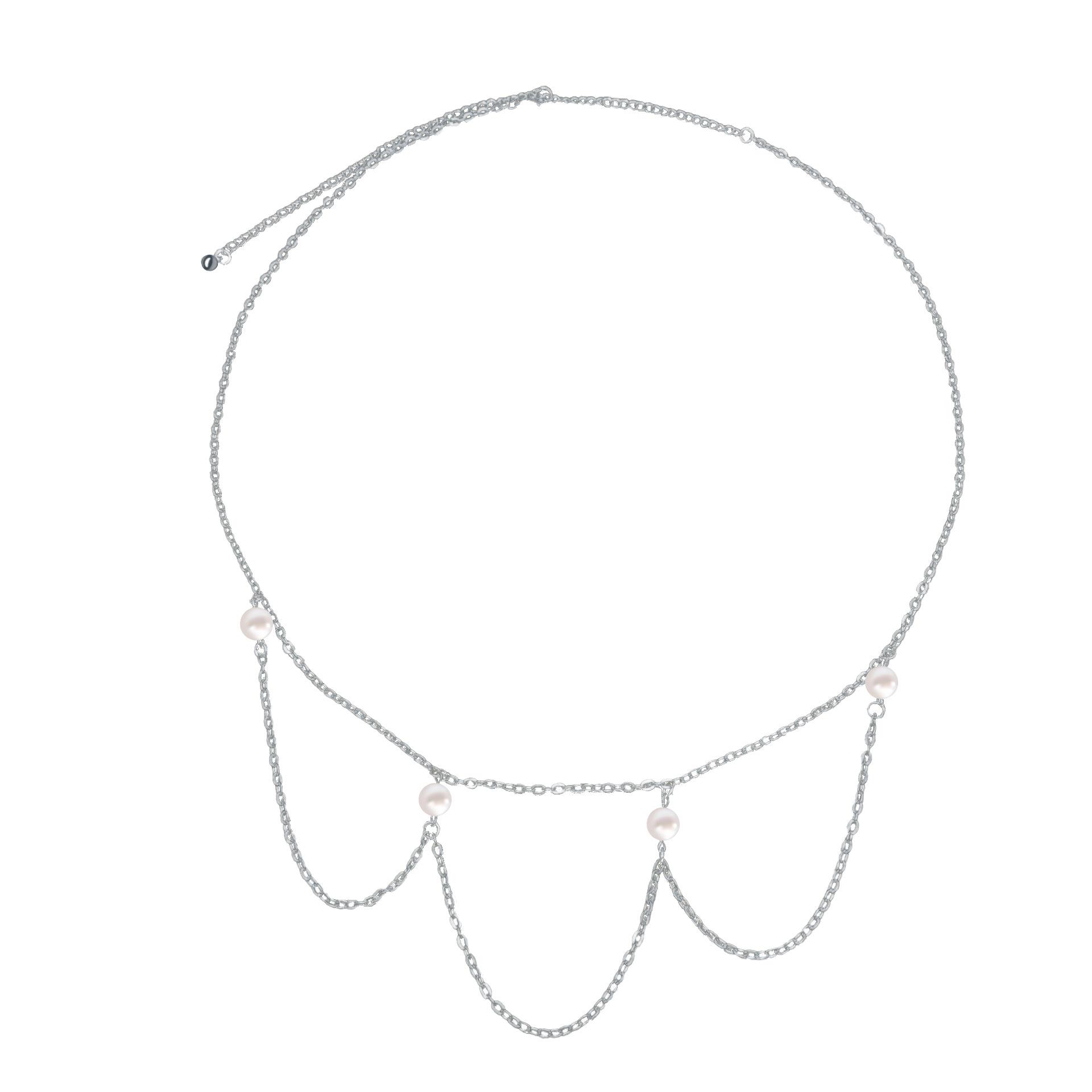 Элегантная поясная цепочка с жемчужной кисточкой - Модный пляжный кроссовер-аксессуар для тела для женщин
Элегантная поясная цепочка с жемчужной кисточкой - Модный пляжный кроссовер-аксессуар для тела для женщин