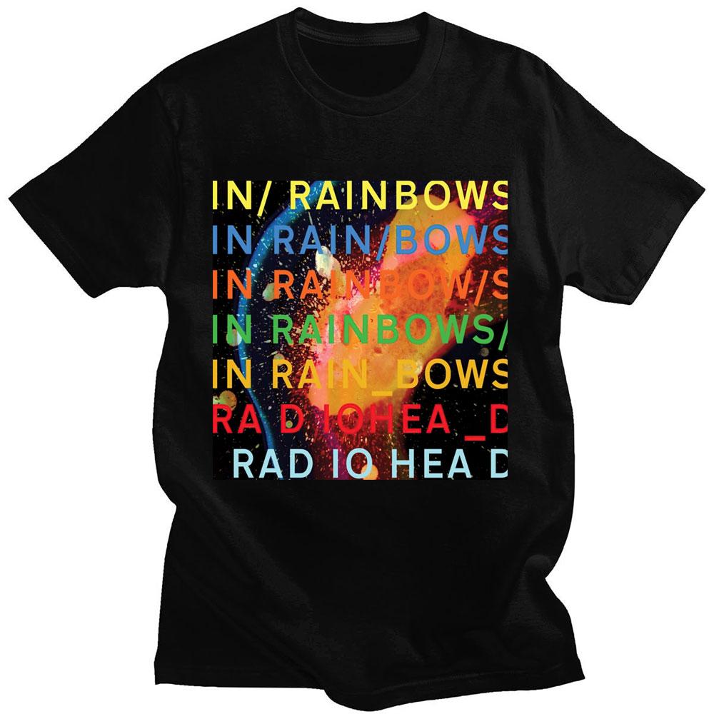 Футболка с изображением рок-группы Radiohead Music Album In Rainbows, мужская хип-хоп уличная одежда, готическая хлопковая стильная футболка с рисунком S
Футболка с изображением рок-группы Radiohead Music Album In Rainbows, мужская хип-хоп уличная одежда, готическая хлопковая стильная футболка с рисунком S