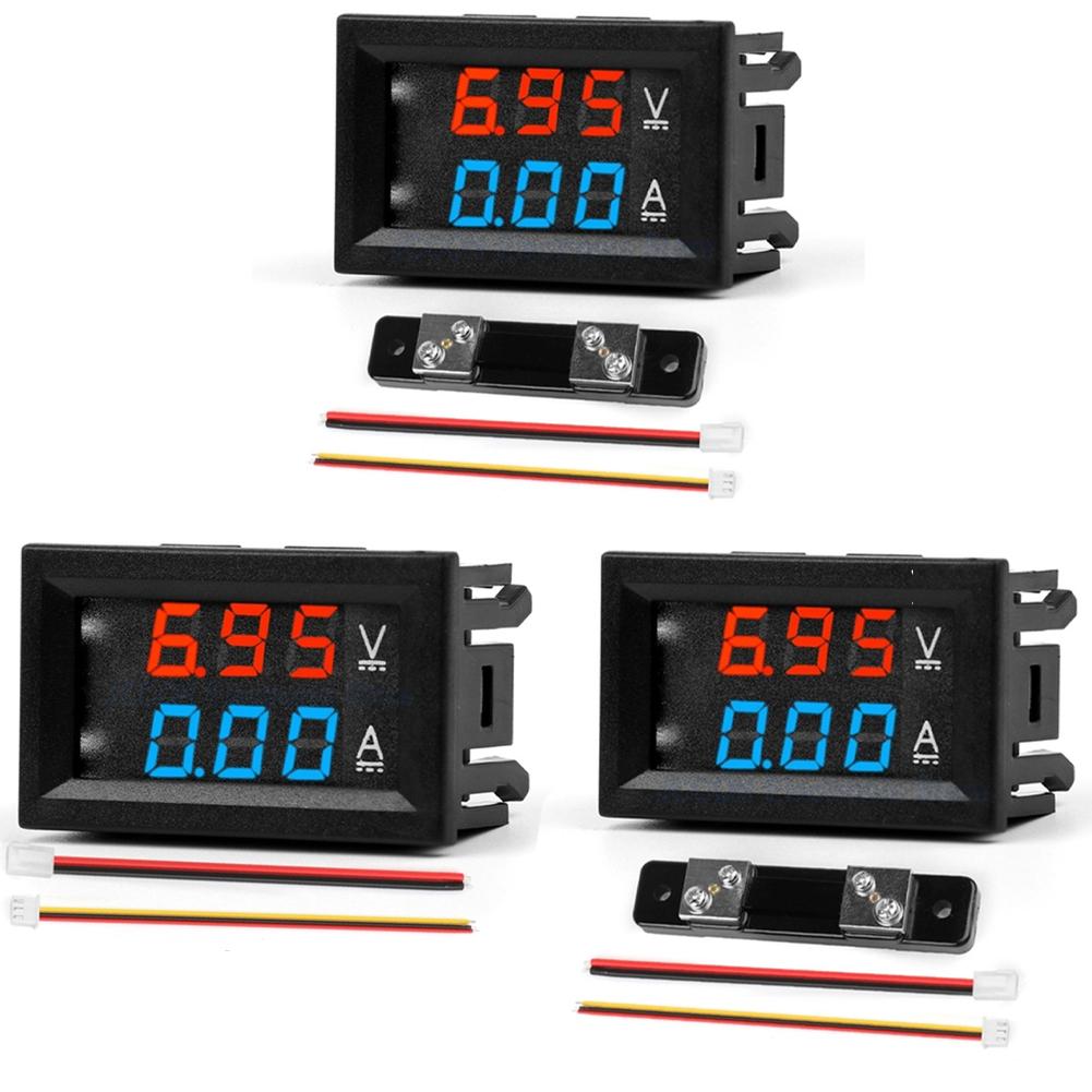 DC0-100V 10A 50A 100A 2 In1 мультиметр Високоточний цифровий вольтметр Амперметр 50A Diverter
DC0-100V 10A 50A 100A 2 In1 мультиметр Високоточний цифровий вольтметр Амперметр 50A Diverter
