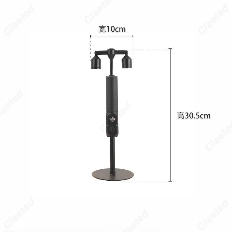 Creative LED Charging High Pole Touch Spotlight Personalized Coffee Shop Restaurant Bar Atmosphere Lighting Decorative Light A-Double headed&1 W
Creative LED Charging High Pole Touch Spotlight Personalized Coffee Shop Restaurant Bar Atmosphere Lighting Decorative Light A-Double headed&1 W