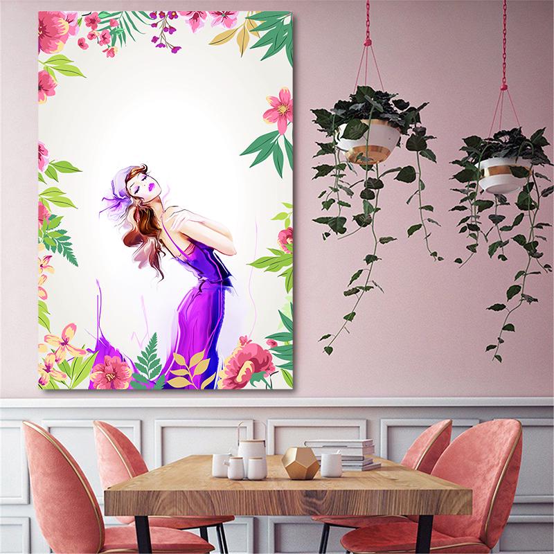 WCIC New Gentle Female Girl Summer Illustration Abstract Art Canvas Print Oil Painting Poster Home Wall Decoration 20cm*30cm
WCIC New Gentle Female Girl Summer Illustration Abstract Art Canvas Print Oil Painting Poster Home Wall Decoration 20cm*30cm