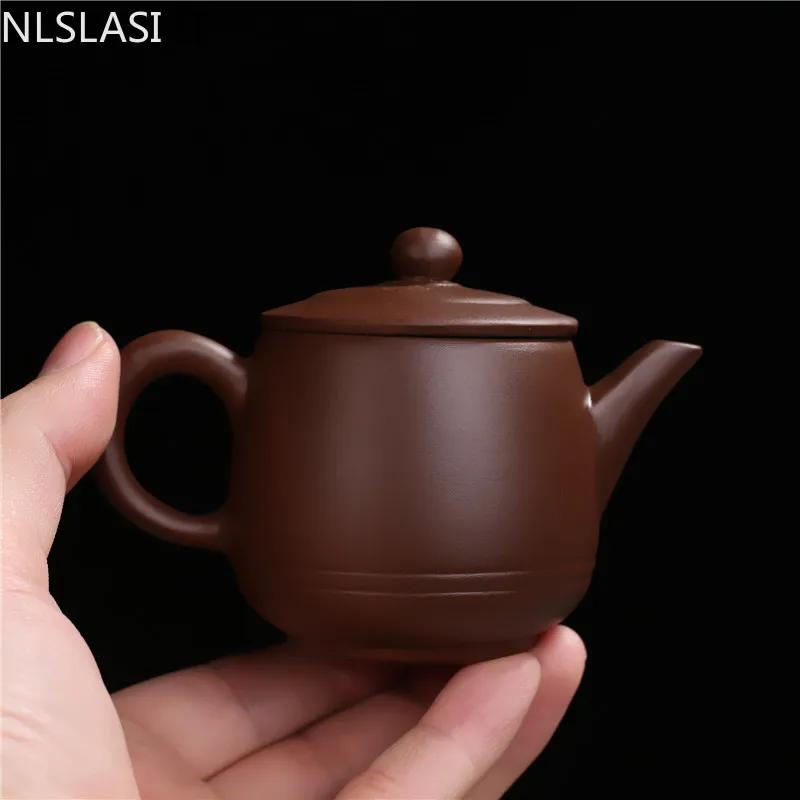 NLSLASI 90ML pots Chinese style Tea Set Yixing Zisha Teapot Handmade Tea Pot Travel tea set Chinese Tea Ceremony Gift tetera
NLSLASI 90ML pots Chinese style Tea Set Yixing Zisha Teapot Handmade Tea Pot Travel tea set Chinese Tea Ceremony Gift tetera