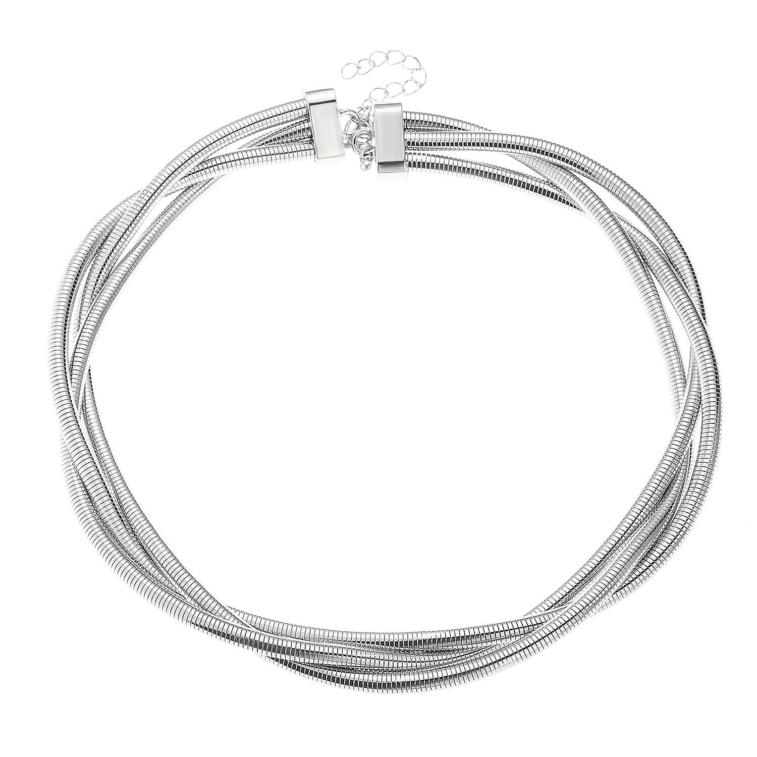 Punk Style Multilayer Wrap Necklace Bracelet for Women Holiday Party Jewelry Accessories
Punk Style Multilayer Wrap Necklace Bracelet for Women Holiday Party Jewelry Accessories