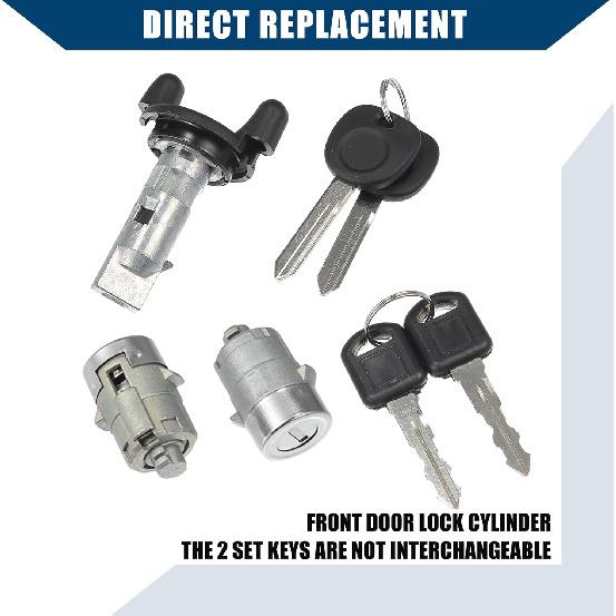 №704600/15298924 Цилиндр замка зажигания Цилиндр замка двери Некодированный с 2 ключами для Chevy Silverado для GMC Sierra/Самостоятельная сборка Блокировка рулевого вала
№704600/15298924 Цилиндр замка зажигания Цилиндр замка двери Некодированный с 2 ключами для Chevy Silverado для GMC Sierra/Самостоятельная сборка Блокировка рулевого вала