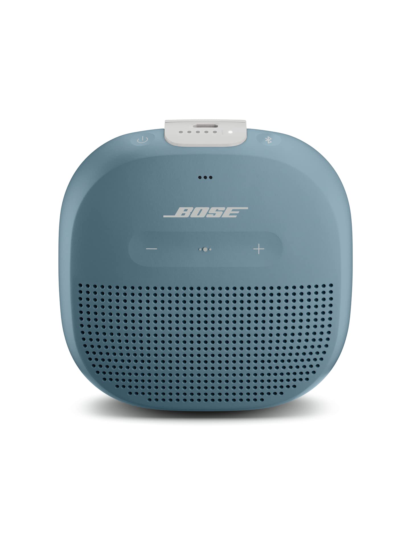 Bose SoundLink Micro Bluetooth speaker Portable speaker with microphone Waterproof/dustproof 9.8 cm (W) x 3.5 cm (H) x 9.8 cm (D) 290g Stone Blue
Bose SoundLink Micro Bluetooth speaker Portable speaker with microphone Waterproof/dustproof 9.8 cm (W) x 3.5 cm (H) x 9.8 cm (D) 290g Stone Blue