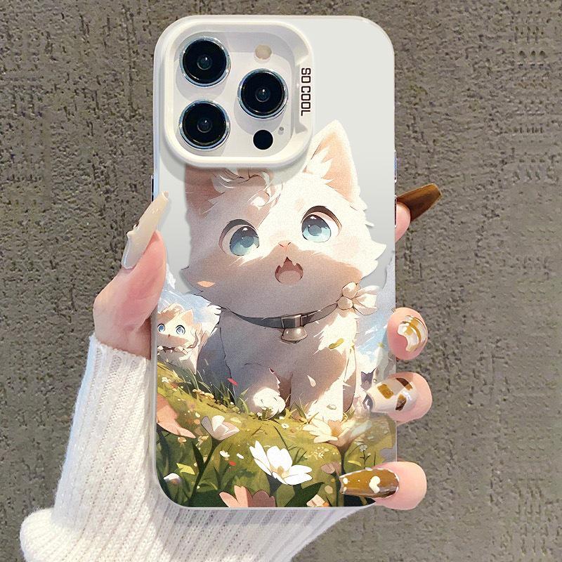 Silver Cute Cat iPhone 17 Case for Apple 15 Pro Max, 14 Pro/13/16 Pro Cross-Border. Honor Power
Silver Cute Cat iPhone 17 Case for Apple 15 Pro Max, 14 Pro/13/16 Pro Cross-Border. Honor Power