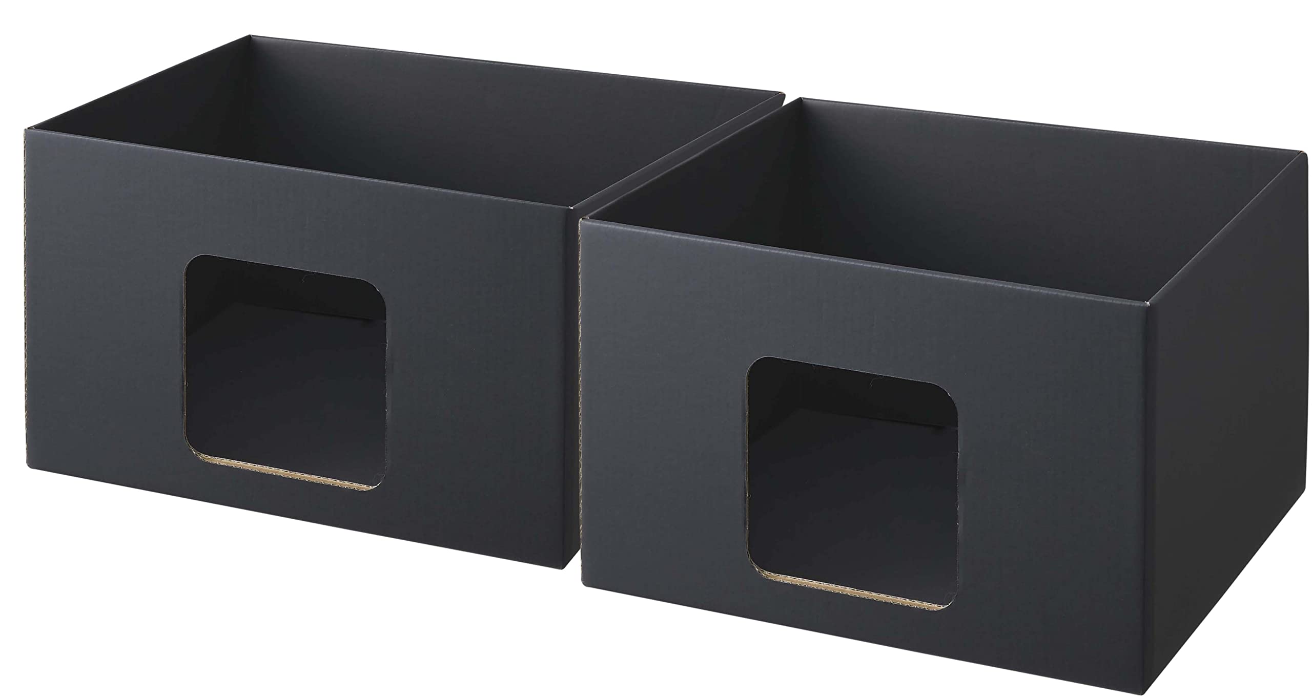 Yamazaki Jitsugyo Cat Box Set of 2 Black W40 x D35 x Tower Cat House Cat House 6138 Approx. H25.5cm (per piece) чёрный
Yamazaki Jitsugyo Cat Box Set of 2 Black W40 x D35 x Tower Cat House Cat House 6138 Approx. H25.5cm (per piece) чёрный