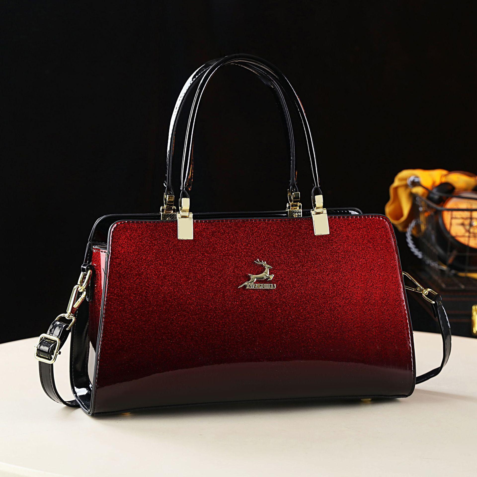 2026 New Patent Leather Glossy Women s Handbag Fashionable Genuine Leather Texture Large Capacity Single Shoulder Crossbody Bag Mother Bag червоний
2026 New Patent Leather Glossy Women s Handbag Fashionable Genuine Leather Texture Large Capacity Single Shoulder Crossbody Bag Mother Bag червоний