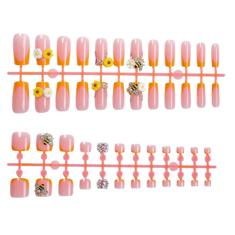 Пасторальный набор страз для ногтей с цветами и пчелами для рук и ног
Пасторальный набор страз для ногтей с цветами и пчелами для рук и ног