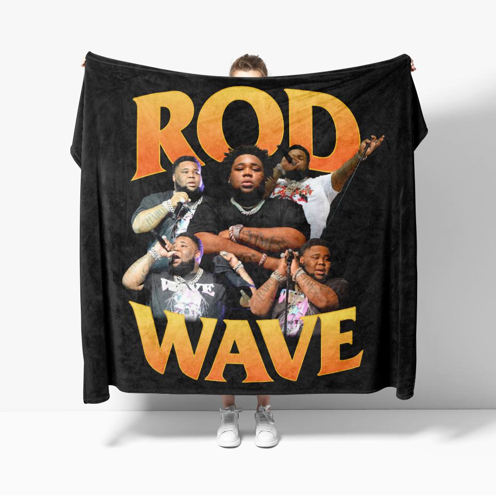 Rapper Rod Wave Flannel Blanket for Sofa Decoration Pop Singer Hip Hop Music Out Door Decoration Blanket Throw Blankets For Bed 75x90cm
Rapper Rod Wave Flannel Blanket for Sofa Decoration Pop Singer Hip Hop Music Out Door Decoration Blanket Throw Blankets For Bed 75x90cm