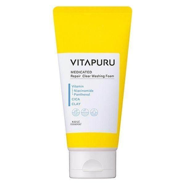 Kose Vitapur Repair Clear Washing Foam 130g Deep Repair Clear Powder Wash 30 packets Washing Foam
Kose Vitapur Repair Clear Washing Foam 130g Deep Repair Clear Powder Wash 30 packets Washing Foam