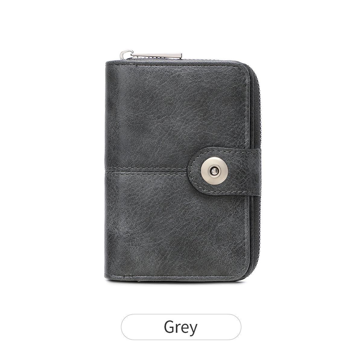 Новый женский кошелек с несколькими отделениями для карт, на молнии и с застежкой, ретро-модный короткий кошелек для мелочи
Новый женский кошелек с несколькими отделениями для карт, на молнии и с застежкой, ретро-модный короткий кошелек для мелочи