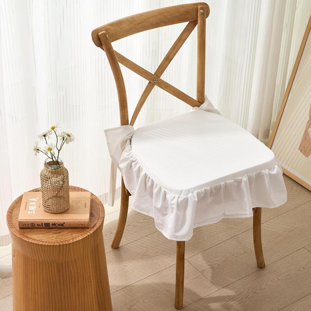 Foam Filling Plaid Ruffled Chair Cushion Detachable Cotton Cover Seat Cushion Restaurant Style E
Foam Filling Plaid Ruffled Chair Cushion Detachable Cotton Cover Seat Cushion Restaurant Style E