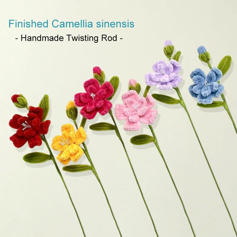 1PC Finished Flowers Handmade Woven Bouquet Creative Gift Home Decor 35*5cm Pipe Cleaner Camellia Flower
1PC Finished Flowers Handmade Woven Bouquet Creative Gift Home Decor 35*5cm Pipe Cleaner Camellia Flower