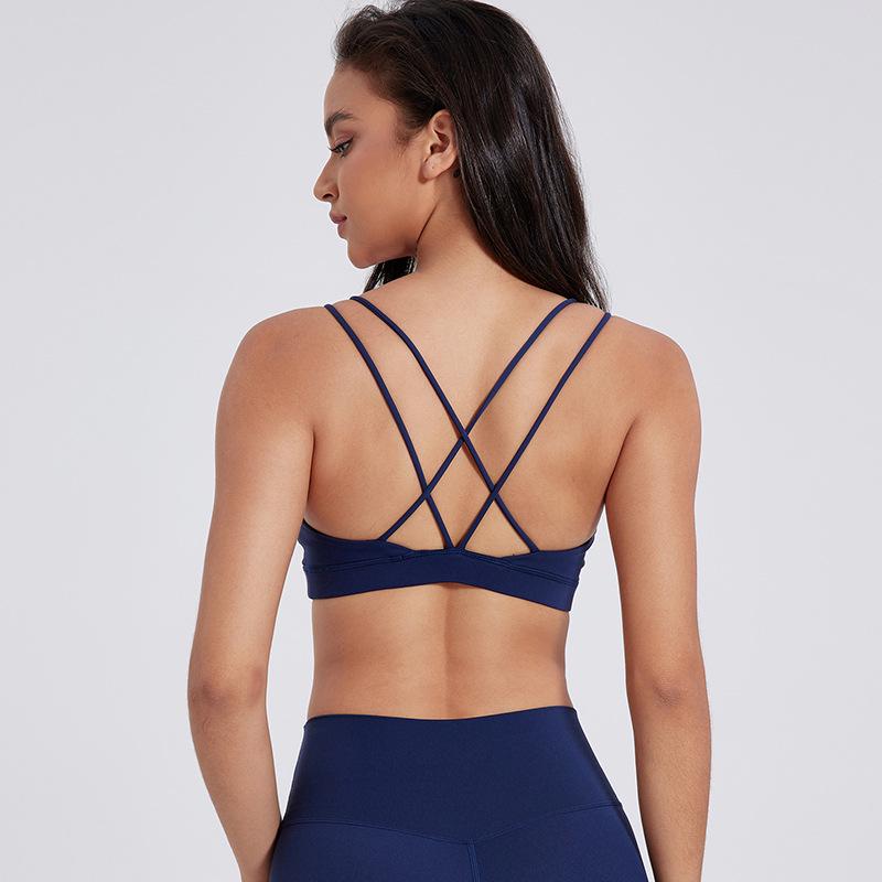 Европейский и американский ударопрочный быстросохнущий спортивный бюстгальтер для йоги - Облегающий и стильный дизайн спины для женщин Large
Европейский и американский ударопрочный быстросохнущий спортивный бюстгальтер для йоги - Облегающий и стильный дизайн спины для женщин Large