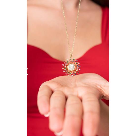 Цепочка из стерлингового серебра 925 пробы Love Rose Design с цветным бриллиантом и родиевым покрытием золотого цвета для женщин
Цепочка из стерлингового серебра 925 пробы Love Rose Design с цветным бриллиантом и родиевым покрытием золотого цвета для женщин