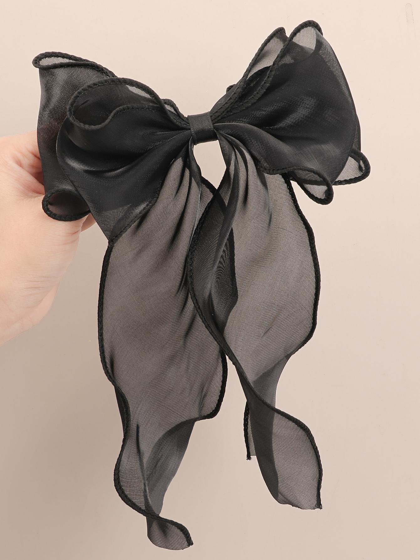 White Organza Bow Fluttering Ribbon Hair Clips Women French Fresh Premium Feeling Headdress Large Hair Cards Girl Hair Accessori шампанського
White Organza Bow Fluttering Ribbon Hair Clips Women French Fresh Premium Feeling Headdress Large Hair Cards Girl Hair Accessori шампанського