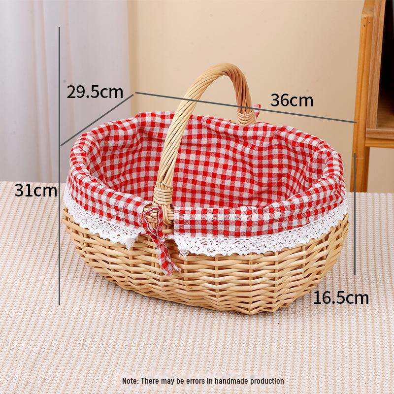 Вербовий кошик для яєць і квітів - портативне рішення для пікніка та зберігання на відкритому повітрі
Вербовий кошик для яєць і квітів - портативне рішення для пікніка та зберігання на відкритому повітрі