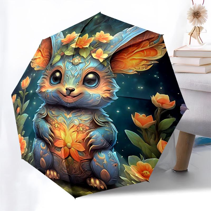 1pc Floral Fantasy Umbrella: Auto-Open Close, Portable Folding Design, 8-Bone Iron Frame, Outdoor, Festive Gift for Fans, Travelers, Daily Use, Perfec
1pc Floral Fantasy Umbrella: Auto-Open Close, Portable Folding Design, 8-Bone Iron Frame, Outdoor, Festive Gift for Fans, Travelers, Daily Use, Perfec