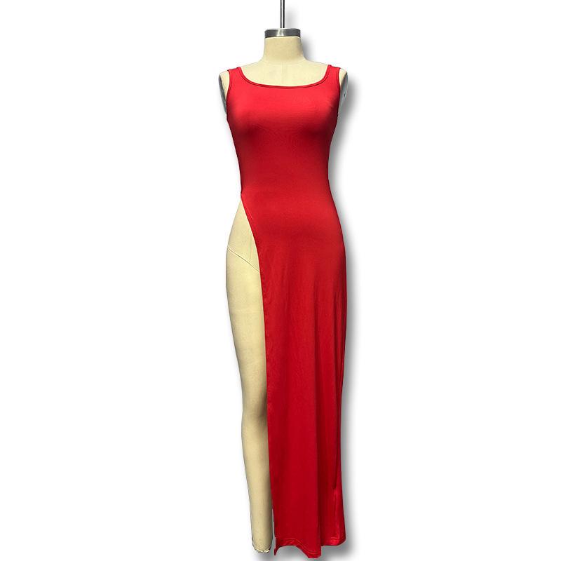 2525 Summer New Product European and American Fashion Long Dress Personality Popular Design Top Slim Split Shoulder Strap Dress XL червоний
2525 Summer New Product European and American Fashion Long Dress Personality Popular Design Top Slim Split Shoulder Strap Dress XL червоний