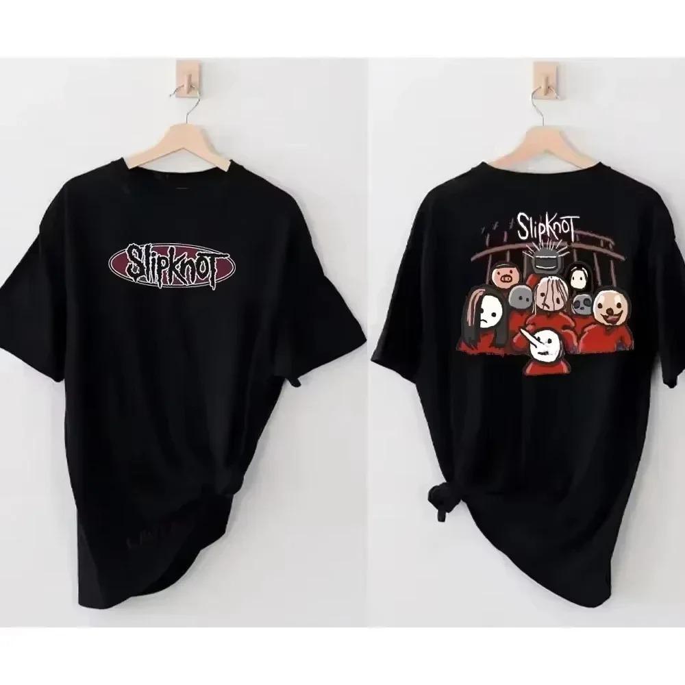 ZX TEE Літня Нова Вінтажна Футболка Slipknots Prepare for Hell Tour Чорна Футболка Хеві Метал Рок Гурт Жіночі Футболки в Естетиці Хіп-Хоп 3XL
ZX TEE Літня Нова Вінтажна Футболка Slipknots Prepare for Hell Tour Чорна Футболка Хеві Метал Рок Гурт Жіночі Футболки в Естетиці Хіп-Хоп 3XL